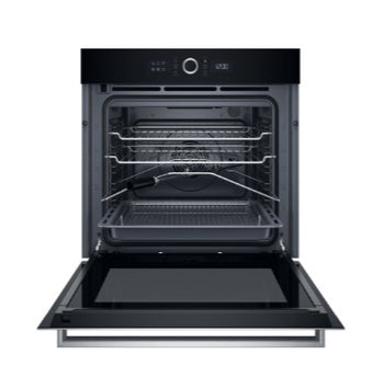 Hotpoint Series 5 PyroClean Built-In Electric Single Oven - Inox | HOI5S8PM0XUK