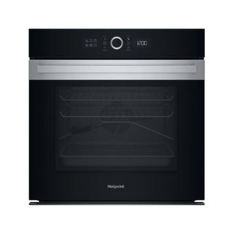 Hotpoint Series 5 PyroClean Built-In Electric Single Oven - Inox | HOI5S8PM0XUK