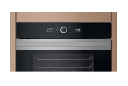 Hotpoint Series 5 PyroClean Built-In Electric Single Oven - Inox | HOI5S8PM0XUK