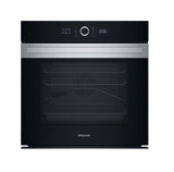 Hotpoint Series 5 PyroClean Built-In Electric Single Oven - Inox | HOI5S8PM0XUK
