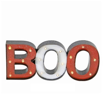Light Up Boo Sign │ HOM268