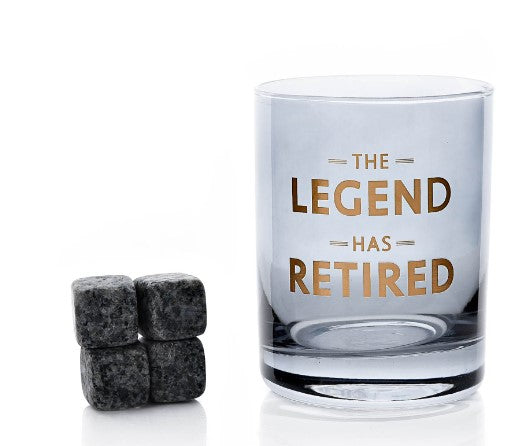 Hotchpotch Orion Whiskey Glass & Stones - Retirement | HP137RET