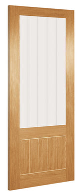HP38G Traditional Style Glazed/Unglazed Oak Door