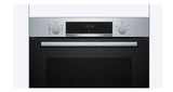 Bosch Series 4 Built-in Single Oven with Added Steam Function - Stainless Steel | HQA534BS3B