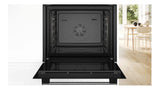 Bosch Series 4 Built-in Single Oven with Added Steam Function - Stainless Steel | HQA534BS3B