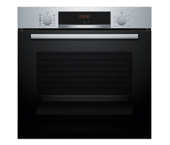 Bosch Series 4 Built-in Single Oven with Added Steam Function - Stainless Steel | HQA534BS3B