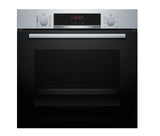 Bosch Series 4 Built-In Oven with Added Steam Function - Stainless Steel | HQA574BS3B