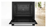 Bosch Series 4 Built-In Oven with Added Steam Function - Stainless Steel | HQA574BS3B