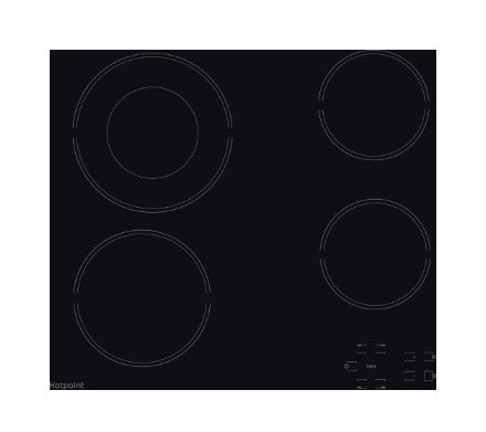 Hotpoint 60cm Ceramic Touch Control Hob | HR612CH