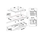 Hotpoint 60cm Ceramic Touch Control Hob | HR612CH