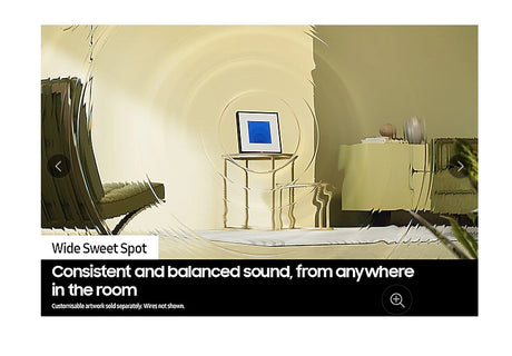 Samsung Music Frame Wireless Smart Speaker | HW-LS60D/XU