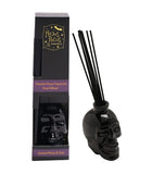 Black Glass Skull Diffuser with Haunted House Fragrance 200ml | HW704
