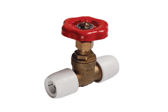 Wavin Hep2O Gate Valve Hot/Cold 15mm | HX35/15W