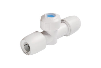 Wavin Hep2O Shut-Off Valve 15mm White | HX37/15W