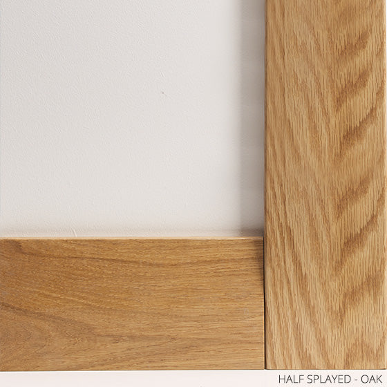 Half Splayed Oak Architrave 90mm x 16mm