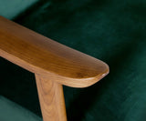 Heath Accent Chair Green | HEA-321-GN