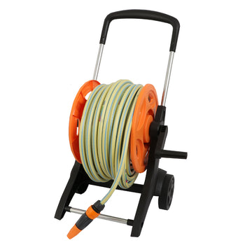 Hose Cart Wheelie 25m White Plus Hose | 053207