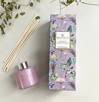 Irish Botanicals Lavender & Black Peppermint Diffuser | IB-LAV-DIF