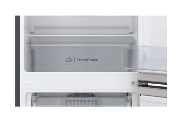 Indesit 50/50 Freestanding Fridge Freezer - Black | IB55 732 B UK