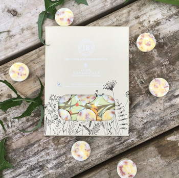 Irish Botanicals Wildflowers Wild Rose & Stinging Nettle Wax Melts 12 Pack | IBW-WSN-WM