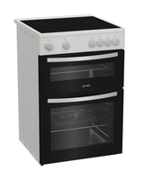 Indesit 60cm Freestanding Electric Cooker - White | IDE6VMW