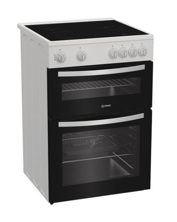 Indesit 60cm Freestanding Electric Cooker - White | IDE6VMW