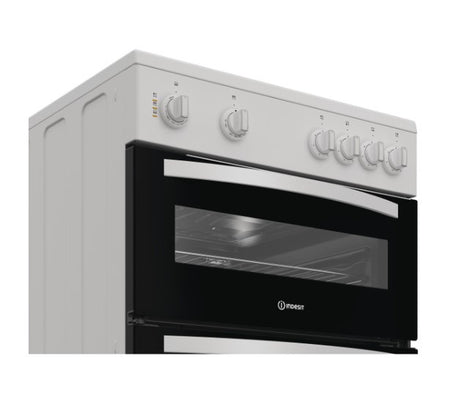 Indesit 60cm Freestanding Electric Cooker - White | IDE6VMW
