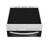 Indesit 60cm Freestanding Electric Cooker - White | IDE6VMW