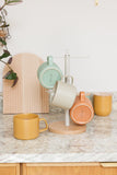 KitchenCraft Idilica Metal Mug Tree with Beechwood Base │IDMUGTREE