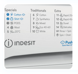 Indesit 9kg 1400 Spin Freestanding Washing Machine - White | IM964MYTIMEUK