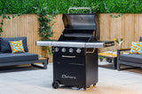 Sahara A450 Performer 4 Burner Gas BBQ│A450PIR-BK