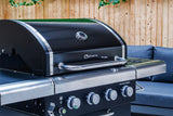 Sahara A450 Performer 4 Burner Gas BBQ│A450PIR-BK