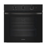 Indesit 66L Single Oven - Black | IO233BUK