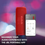 JBL Flip 6 Portable Bluetooth Speaker - Red | JBLFLIP6RED