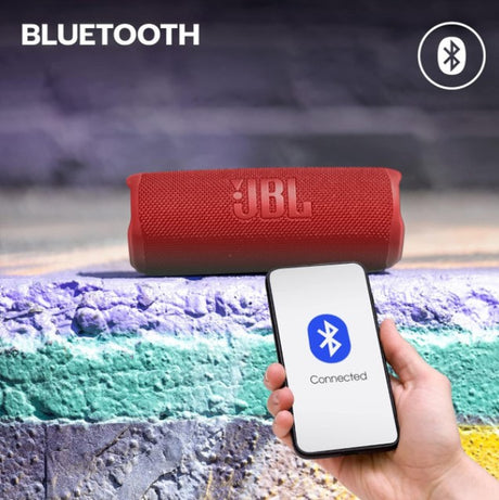 JBL Flip 6 Portable Bluetooth Speaker - Red | JBLFLIP6RED
