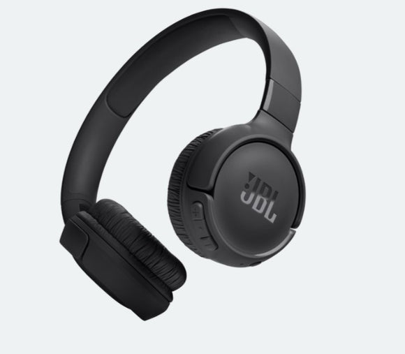 JBL Tune 520 Wireless On-Ear Headphones Black | JBLT520BTBLKEU