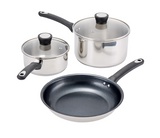 Judge Essential 3 Piece Cookware Set Non Stick | JECA2S