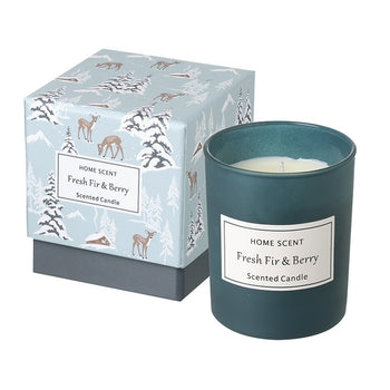 Heaven Sends Boxed Christmas Candle - Fresh Fir & Berry | JED102A
