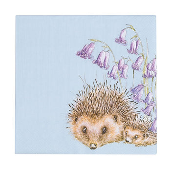 Wrendale Hedgehugs Hedgehog Lunch Napkin | K040