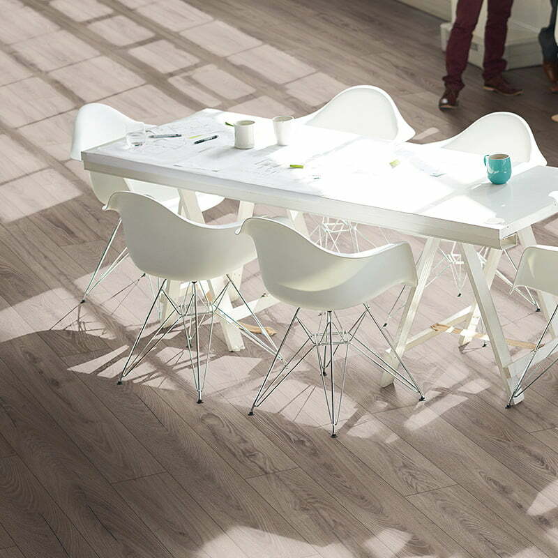 Rutherford Aqua Oak Laminate Flooring AC6 | K488