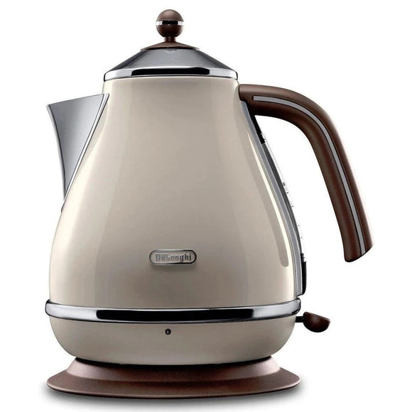 DeLonghi Icona Vintage 1.7L Kettle - Beige  | KBOV3001BG