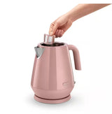 DeLonghi Eclettica 1.7 Rapid Boil Kettle - Pink | KBY3001.PK