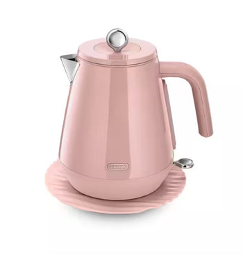 DeLonghi Eclettica 1.7 Rapid Boil Kettle - Pink | KBY3001.PK