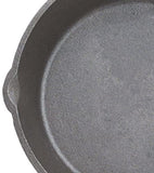 KitchenCraft Deluxe Cast Iron Grill Pan, 24cm | KCCIRDPLN