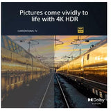 Sony Bravia 43" Smart 4K Ultra HD HDR LED TV with Google TV & Assistant | KD43X75WLPU