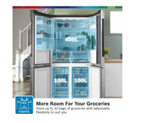 Bosch Series4 French Door American Fridge Freezer - Stainless Steel | KFN96VPEAG