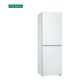 Bosch Series 2 Freestanding Fridge Freezer - White | KGN34NWEAG
