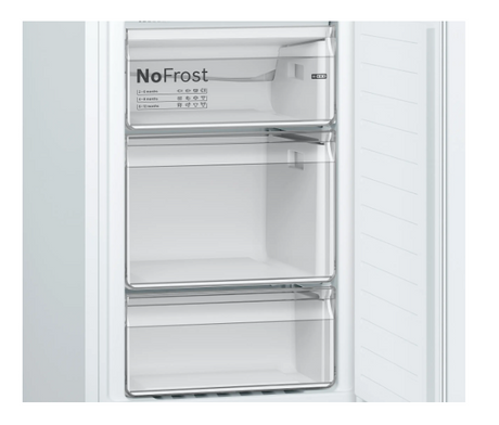 Bosch Series 2 Freestanding Fridge Freezer - White | KGN34NWEAG