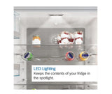 Bosch Series 4 Freestanding Fridge Freezer - Silver | KGV33VLEAG