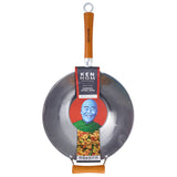 Ken Hom Excellence Carbon Steel Wok 32cm / 12½" | KH432003